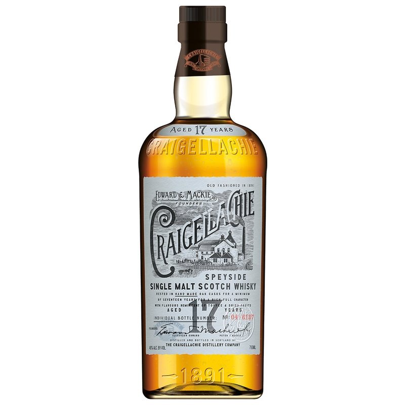 Craigellachie 17 Year Old Speyside Single Malt Scotch Whisky - Vintage Wine & Spirits