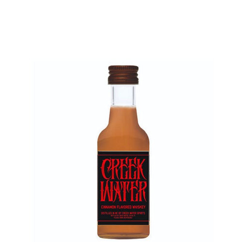 Creek Water Cinnamon Flavored Whiskey 50ml - Vintage Wine & Spirits