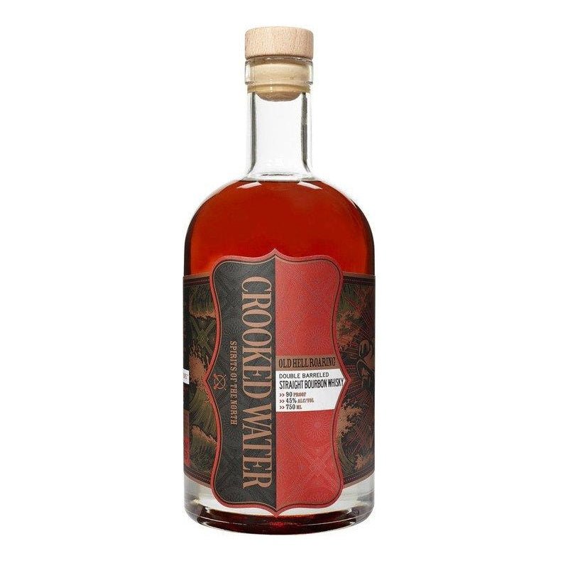 Crooked Water Spirits 'Old Hell Roaring' Double Barreled Straight Bourbon Whisky - Vintage Wine & Spirits