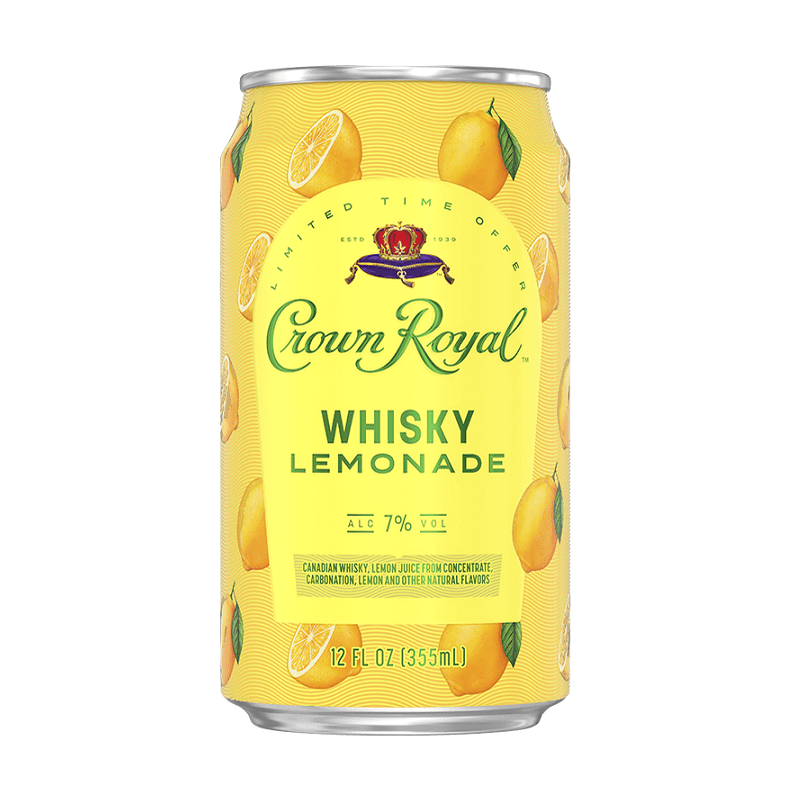 Crown Royal Whisky Lemonade Cocktail 4-pack - Vintage Wine & Spirits