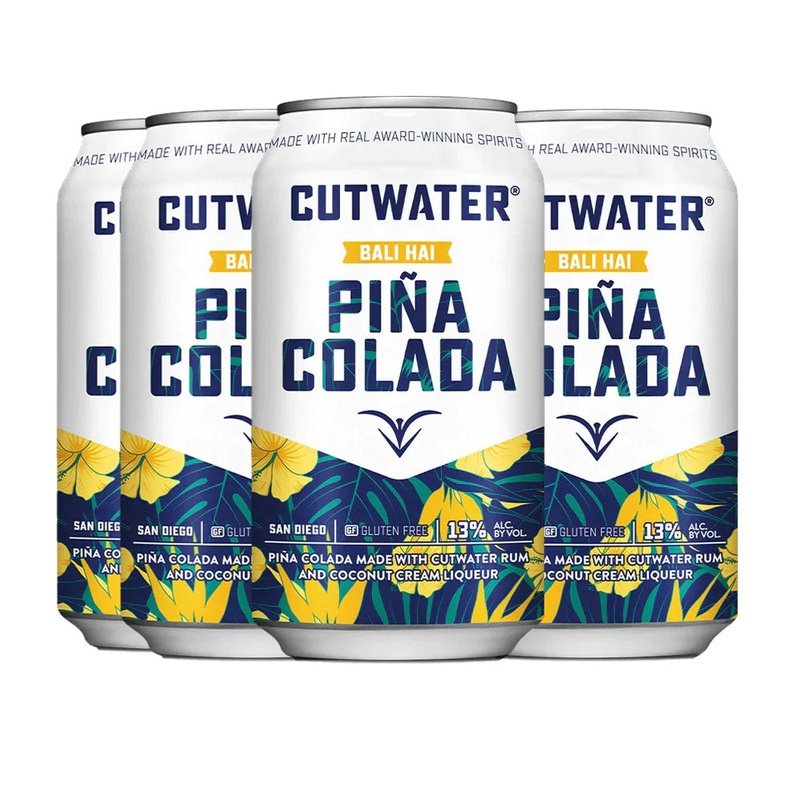 Cutwater Bali Hai Pina Colada 4-Pack Cocktail - Vintage Wine & Spirits