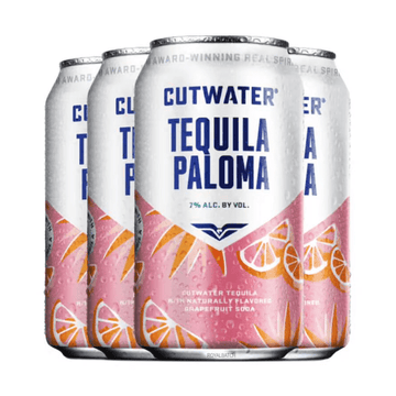 Cutwater Tequila Paloma 4-Pack Cocktail - Vintage Wine & Spirits