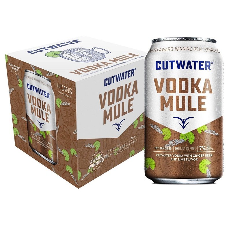 Cutwater Vodka Mule 4-Pack Cocktail - Vintage Wine & Spirits