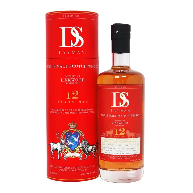 DS Tayman Linkwood 12 Year Old First Edition Single Malt Scotch Whisky - Vintage Wine & Spirits