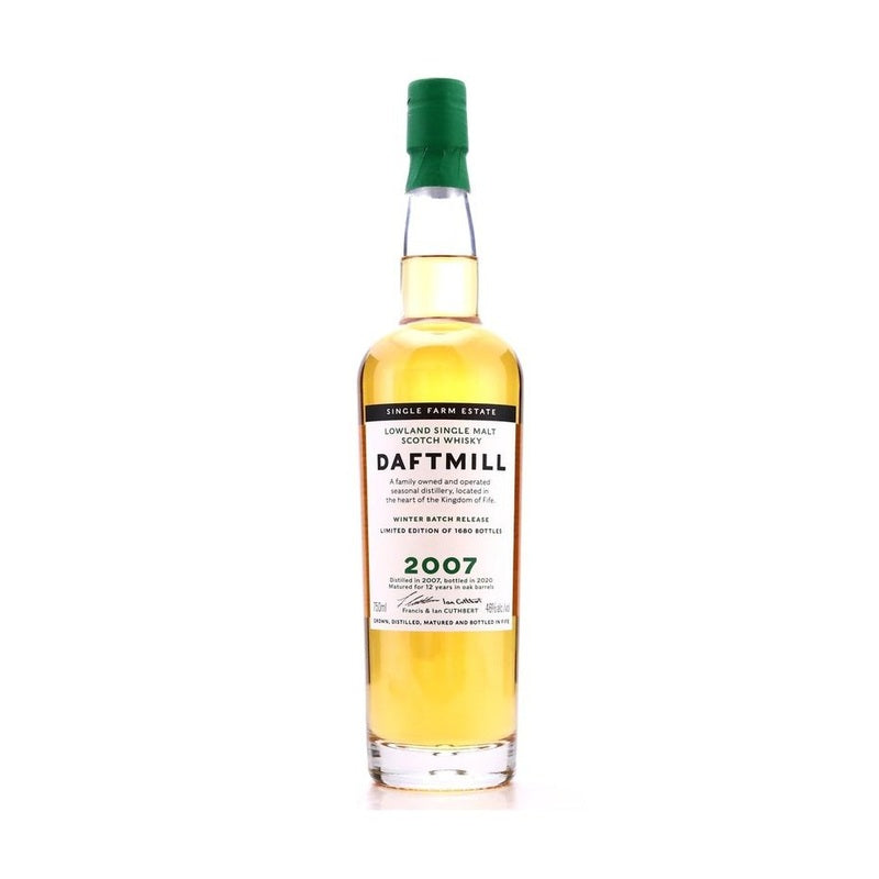 Daftmill Winter Batch Release 2007 Lowland Single Malt Scotch Whisky - Vintage Wine & Spirits
