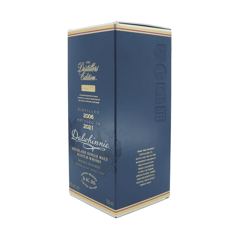 Dalwhinnie Distillers Edition 2021 Double Matured Highland Single Malt Scotch Whisky - Vintage Wine & Spirits