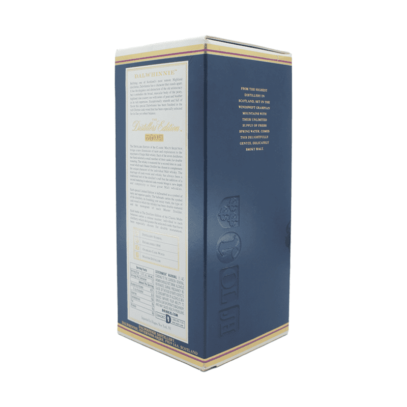Dalwhinnie Distillers Edition 2021 Double Matured Highland Single Malt Scotch Whisky - Vintage Wine & Spirits