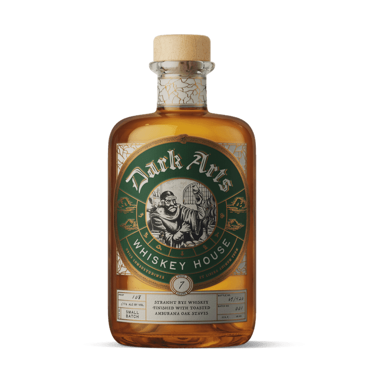 Dark Arts Whiskey House 'Amburana Oak Stave Finished' Small Batch Rye - Vintage Wine & Spirits