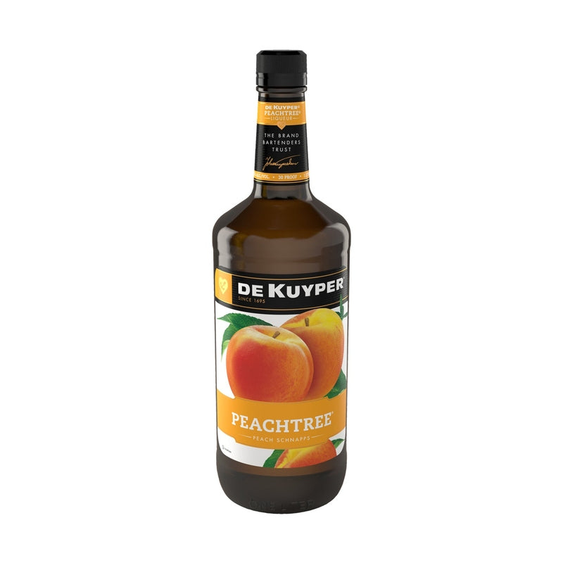 DeKuyper Peachtree Schnapps Liqueur 1L - Vintage Wine & Spirits