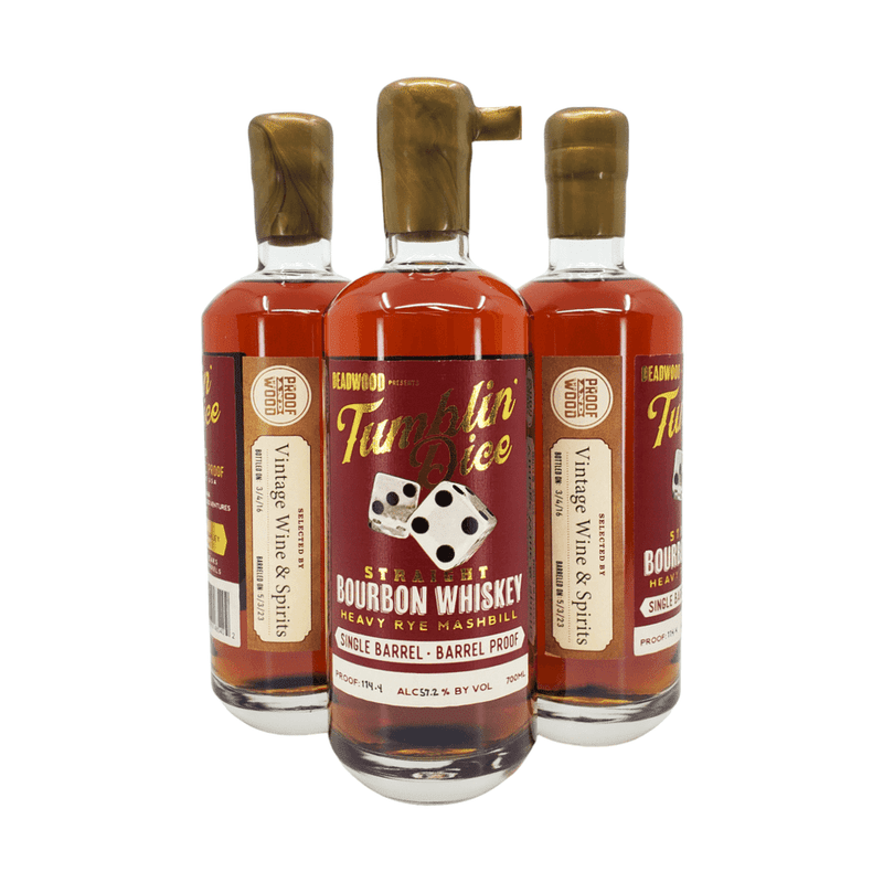 Deadwood Tumblin' Dice 7 Year Old Straight Bourbon Single Barrel Private Selection - Vintage Wine & Spirits