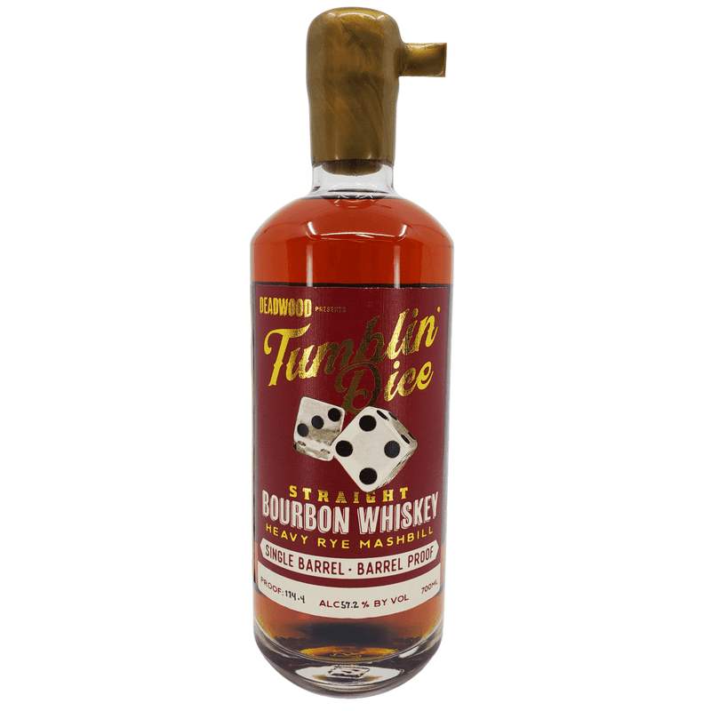 Deadwood Tumblin' Dice 7 Year Old Straight Bourbon Single Barrel Private Selection - Vintage Wine & Spirits