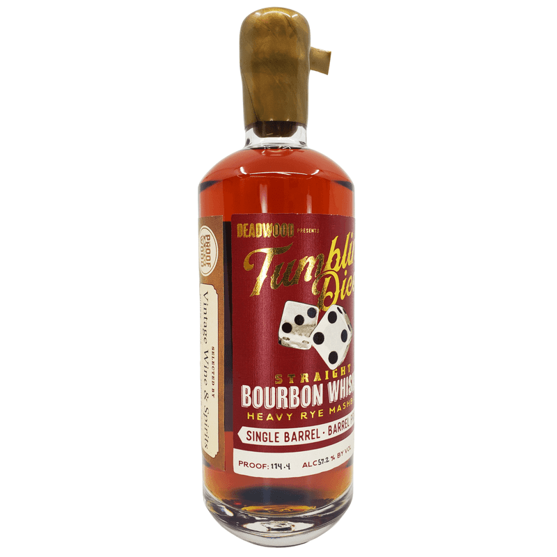 Deadwood Tumblin' Dice 7 Year Old Straight Bourbon Single Barrel Private Selection - Vintage Wine & Spirits