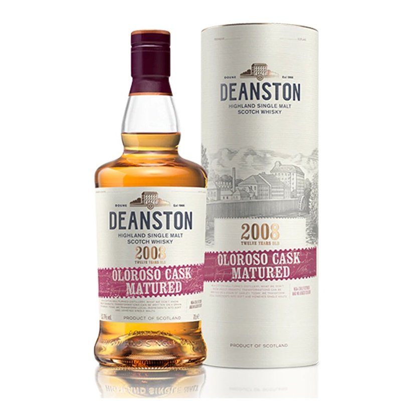 Deanston 12 Year Old Oloroso Cask Matured 2008 Highland Single Malt Scotch Whisky - Vintage Wine & Spirits