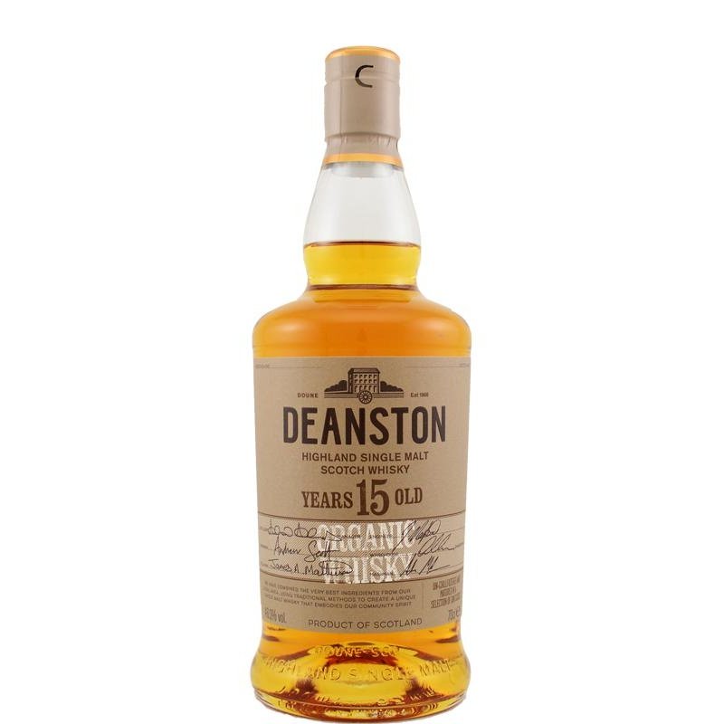 Deanston 15 Year Old Organic Highland Single Malt Scotch Whisky - Vintage Wine & Spirits