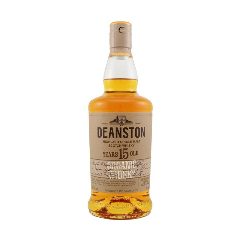 Deanston 15 Year Old Organic Highland Single Malt Scotch Whisky - Vintage Wine & Spirits