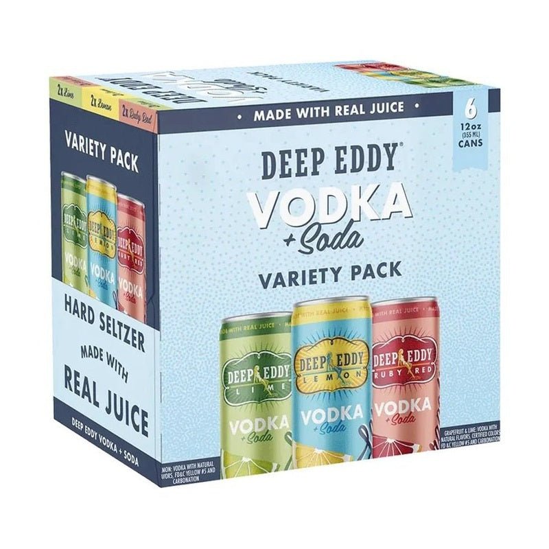Deep Eddy Vodka + Soda Variety 6-Pack - Vintage Wine & Spirits