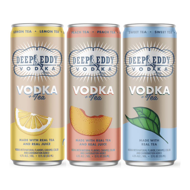 Deep Eddy Vodka + Tea Variety 6-Pack - Vintage Wine & Spirits