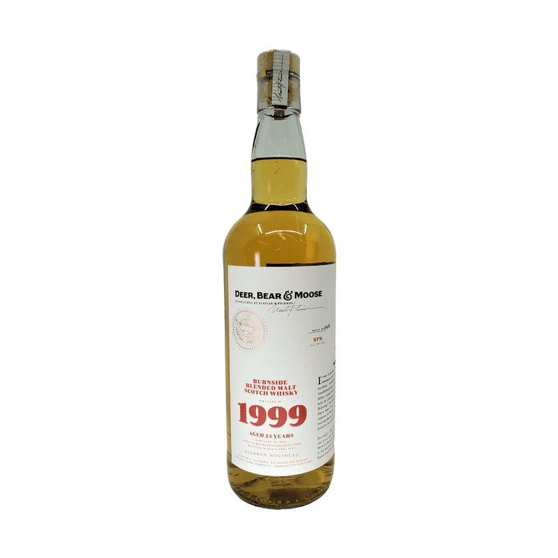 Deer, Bear & Moose 23 Year Old Burnside 1999 Blended Malt Scotch Whisky - Vintage Wine & Spirits