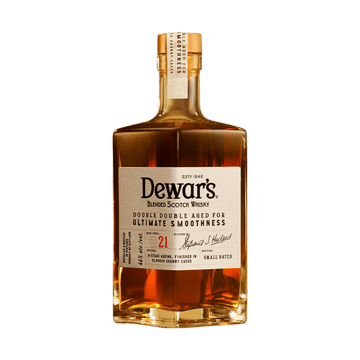 Dewar's Double Double 21 Year Old Mizunara Oak Finished Blended Scotch Whisky - Vintage Wine & Spirits