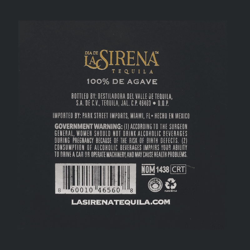 Dia De La Sirena Tequila - Vintage Wine & Spirits