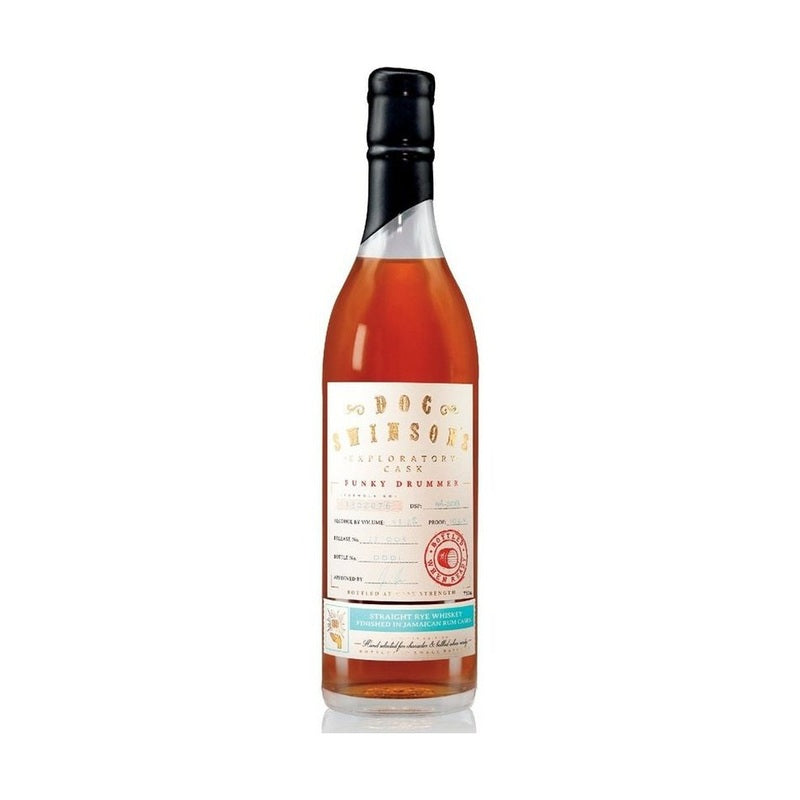 Doc Swinson's 'Funky Drummer' Exploratory Cask Series Jamaican Rum Cask Finish Straight Rye Whiskey - Vintage Wine & Spirits