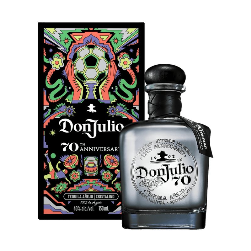 Don Julio Anejo Claro 70th Anniversary Futbol Tequila Limited Edition - Vintage Wine & Spirits