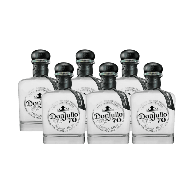 Don Julio Tequila 70th Anniversary 50ml 6-Pack Edition - Vintage Wine & Spirits