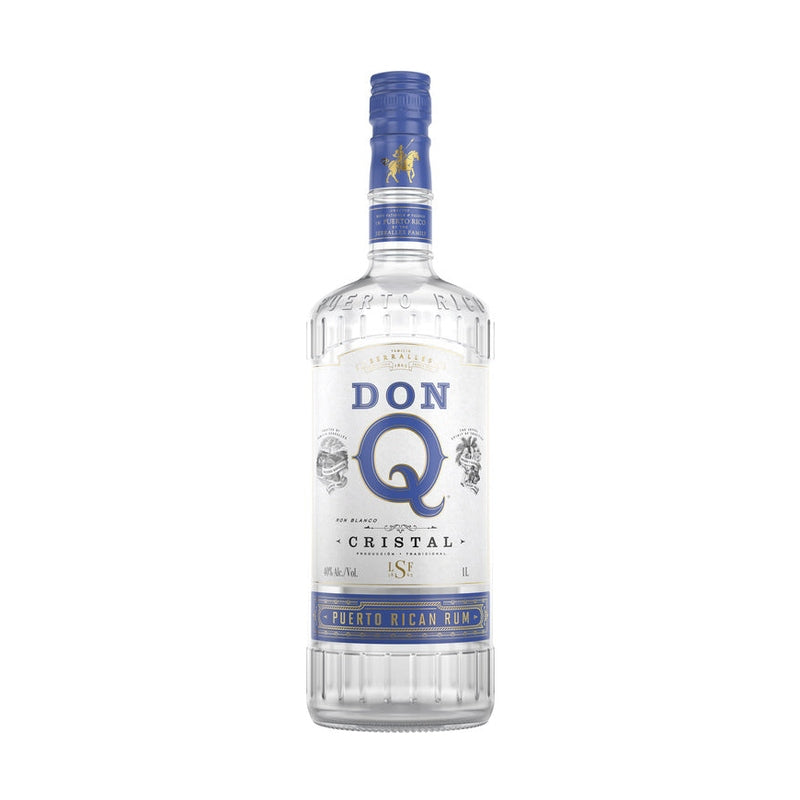 Don Q Cristal Rum (1L) bottle