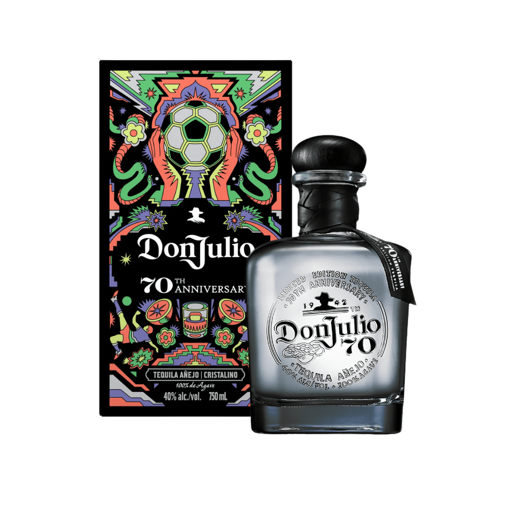 Don Julio Anejo Claro 70th Anniversary Futbol Tequila Limited Edition - LoveScotch.com