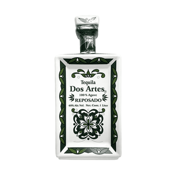 Dos Artes Reposado Green Bottle Tequila Liter - Vintage Wine & Spirits