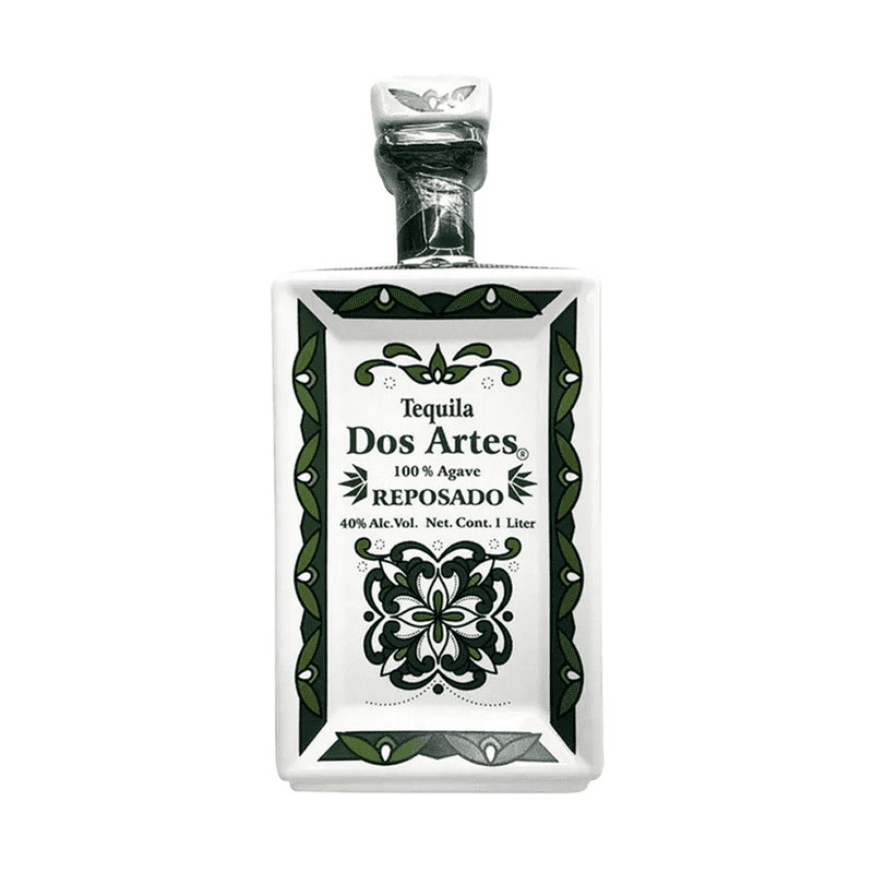Dos Artes Reposado Green Bottle Tequila Liter - Vintage Wine & Spirits
