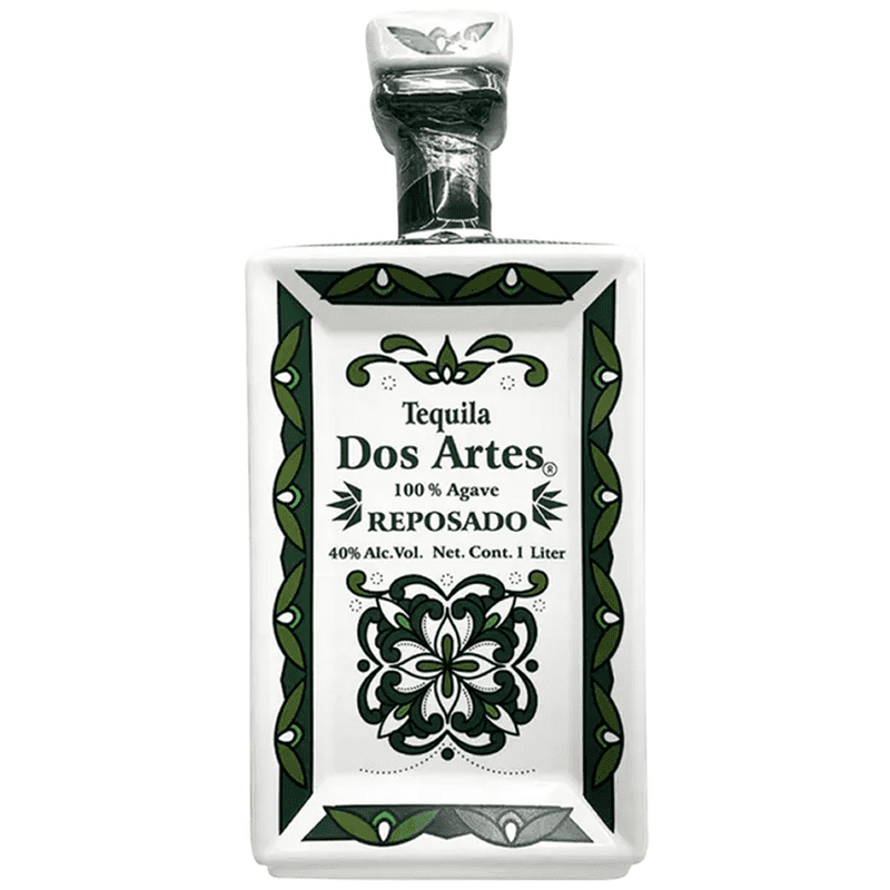 Dos Artes Reposado Green Bottle Tequila Liter - Vintage Wine & Spirits