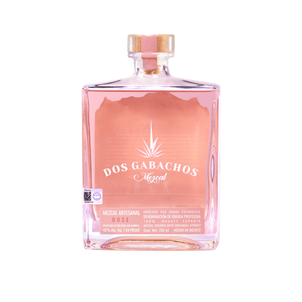 Dos Gabachos Rose - Red Wine Barrel Aged Mezcal - Vintage Wine & Spirits