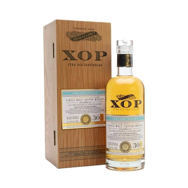 Douglas Laing's 30 Year Old XOP Xtra Old Particular Auchentoshan Single Malt Scotch Whisky - Vintage Wine & Spirits