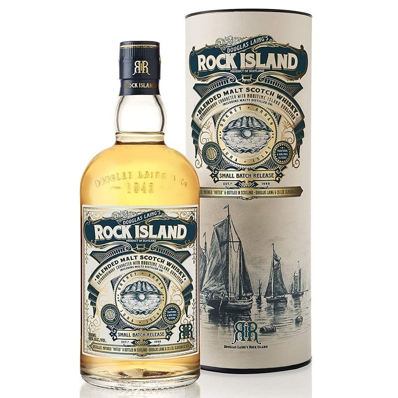 Douglas Laing's Rock Island Small Batch Blended Malt Scotch Whisky - Vintage Wine & Spirits