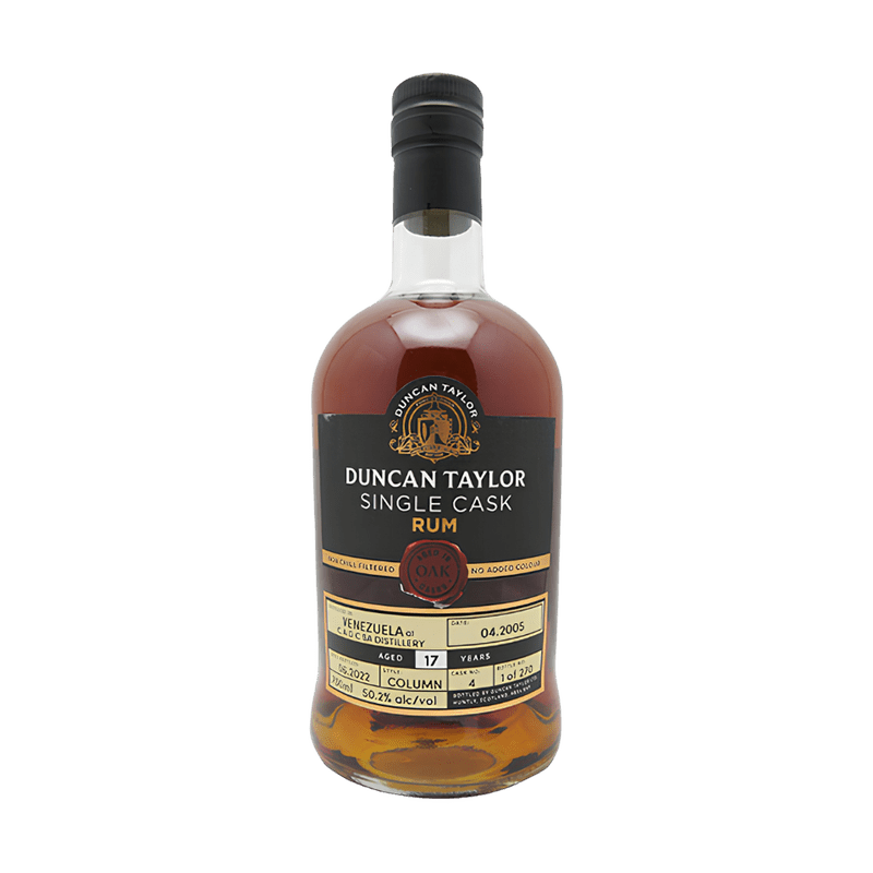 Duncan Taylor C.A.D.C. South Africa 2005 17 Year Old Cask 4 Single Cask Rum - Vintage Wine & Spirits