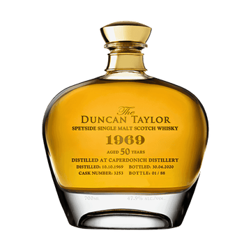Duncan Taylor Caperdonich 1969 50 Year Old Cask 3253 Single Malt Scotch Whisky - Vintage Wine & Spirits