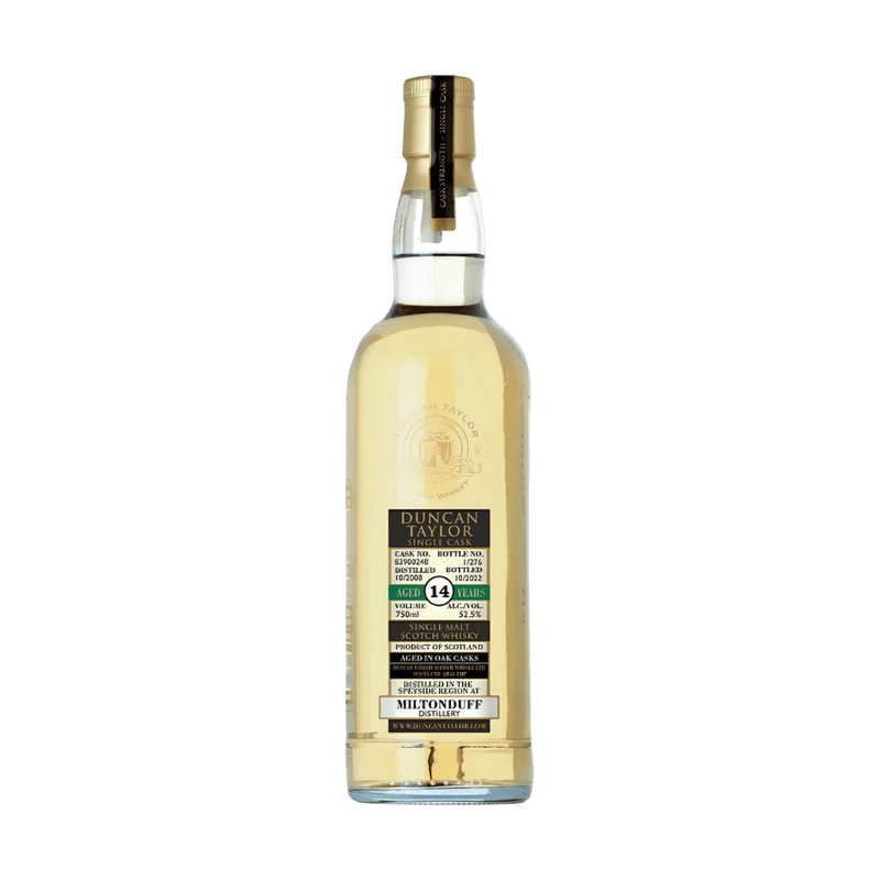Duncan Taylor Miltonduff 2008 14 Year Old Cask 83900248 Speyside Single Malt Scotch Whisky - Vintage Wine & Spirits
