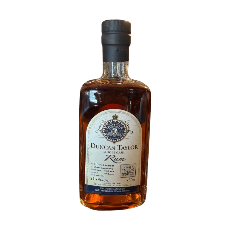 Duncan Taylor Nicaragua 2004 13 Year Old Cask 8 Single Cask Rum - Vintage Wine & Spirits