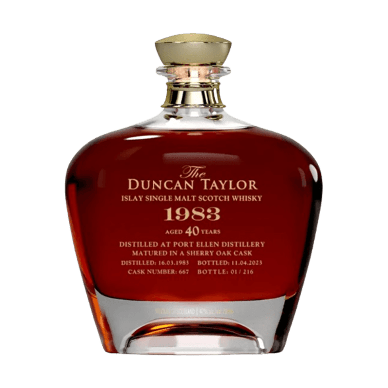 Duncan Taylor Port Ellen 1983 40 Year Old Cask 667 Islay Single Malt Scotch Whisky - Vintage Wine & Spirits