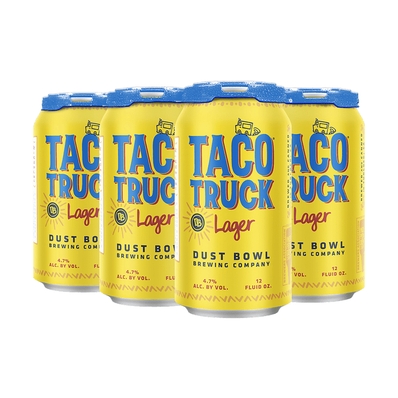 Dust Bowl Brewing Co. Taco Truck Lager Beer 6-Pack - Vintage Wine & Spirits