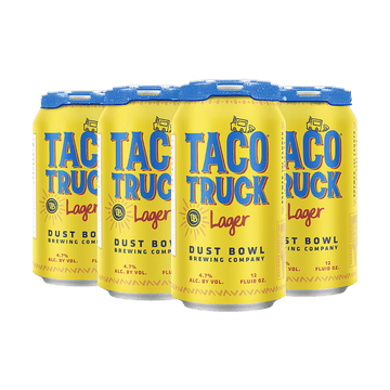 Dust Bowl Brewing Co. Taco Truck Lager Beer 6-Pack - Vintage Wine & Spirits