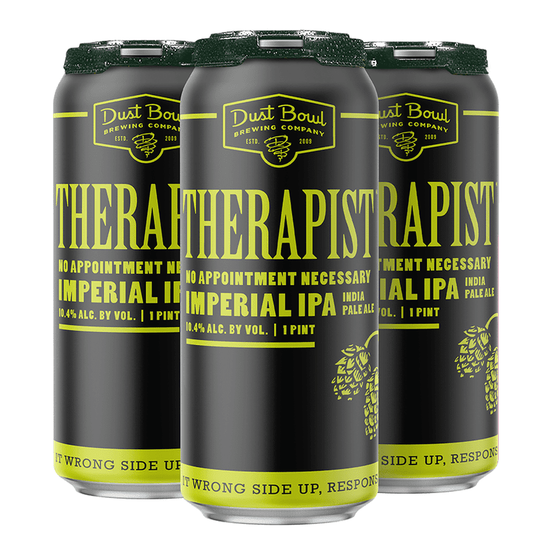 Dust Bowl Brewing Co. Therapist Imperial IPA Beer 6-Pack - Vintage Wine & Spirits