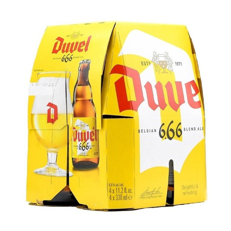 Duvel 6.66% Belgian Blond Ale Beer 4-Pack - Vintage Wine & Spirits