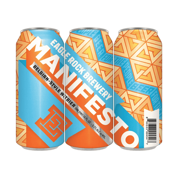 Eagle Rock Brewing 'Manifesto' Belgian-Style Beer 4-Pack - Vintage Wine & Spirits