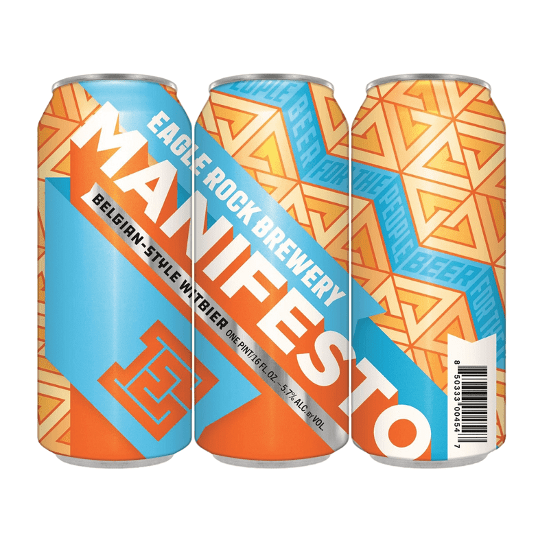 Eagle Rock Brewing 'Manifesto' Belgian-Style Beer 4-Pack - Vintage Wine & Spirits