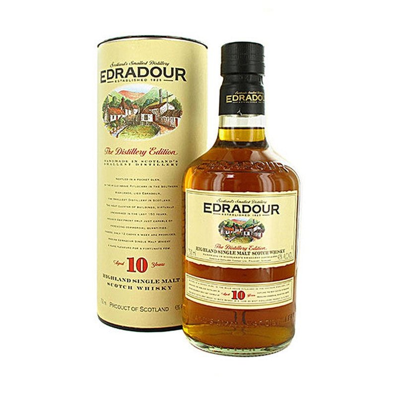 Edradour 10 Year Old Highland Single Malt Scotch Whisky - Vintage Wine & Spirits