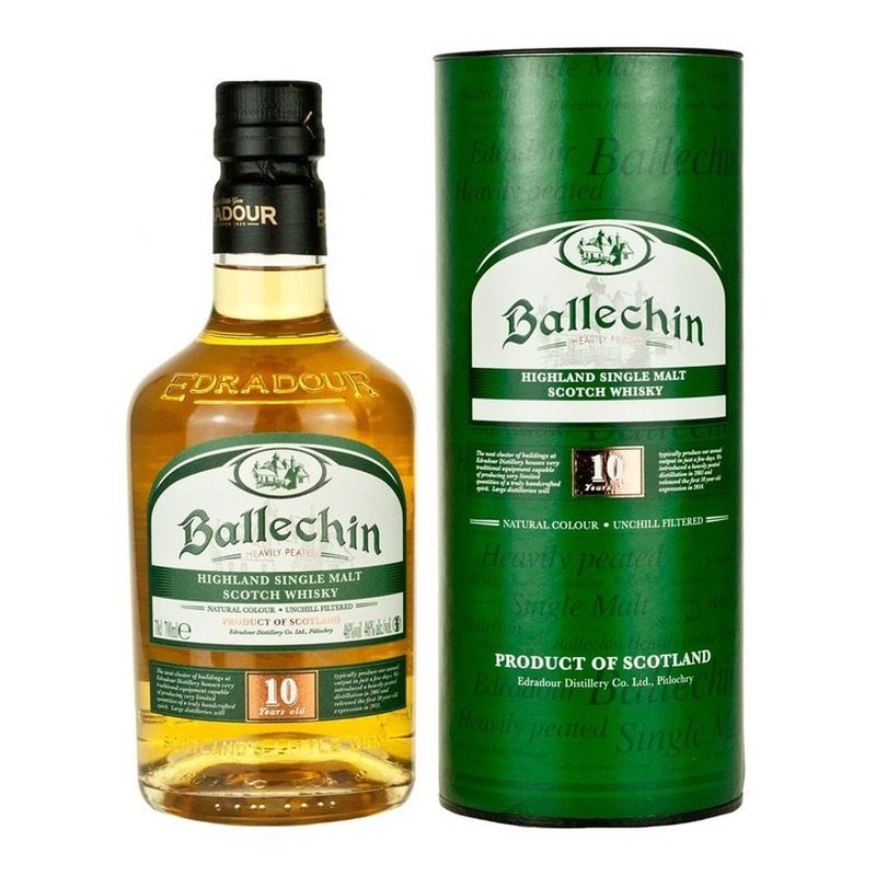 Edradour 'Ballechin' 10 Year Old Highland Single Malt Scotch Whisky - Vintage Wine & Spirits