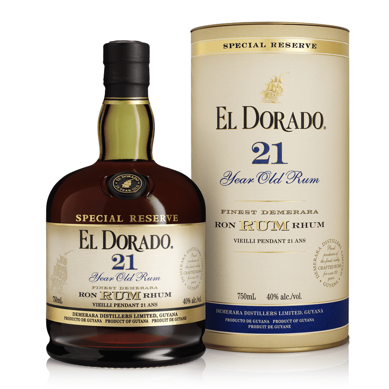 El Dorado 21 Year Old Special Reserve Finest Demerara Rum - Vintage Wine & Spirits