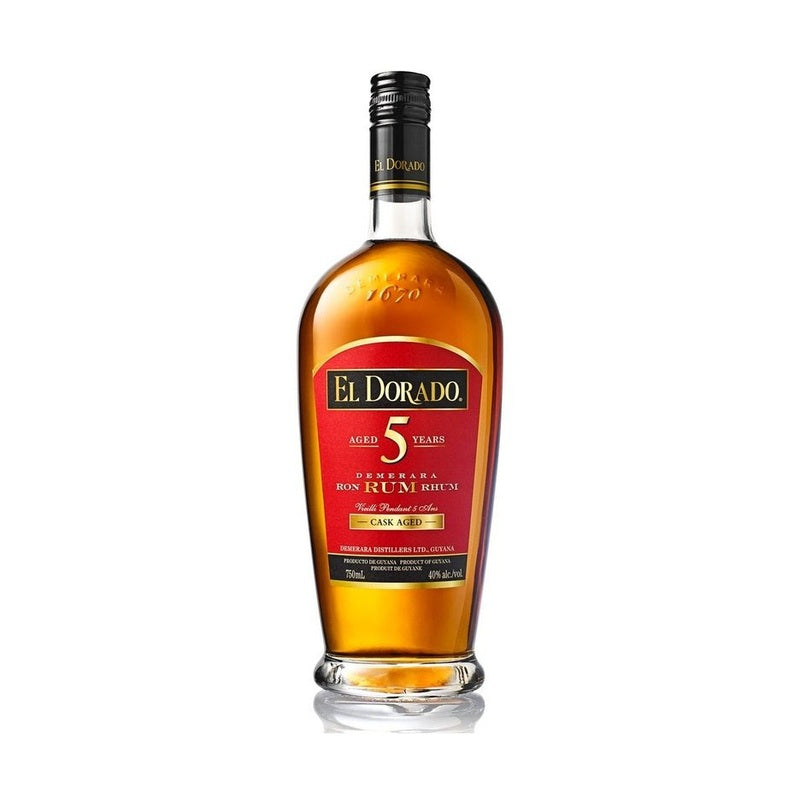 El Dorado 5 Year Old Cask Aged Demerara Rum - Vintage Wine & Spirits